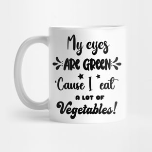 Green Eyes Song Quote Rap HipHop Badu Vege Mug